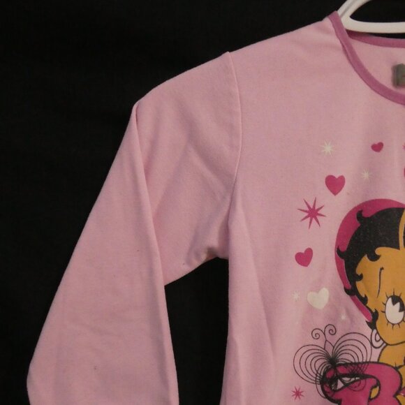 AL LILY | size 8 | Pink Betty Boop Pajama Shirt - Picture 3 of 16